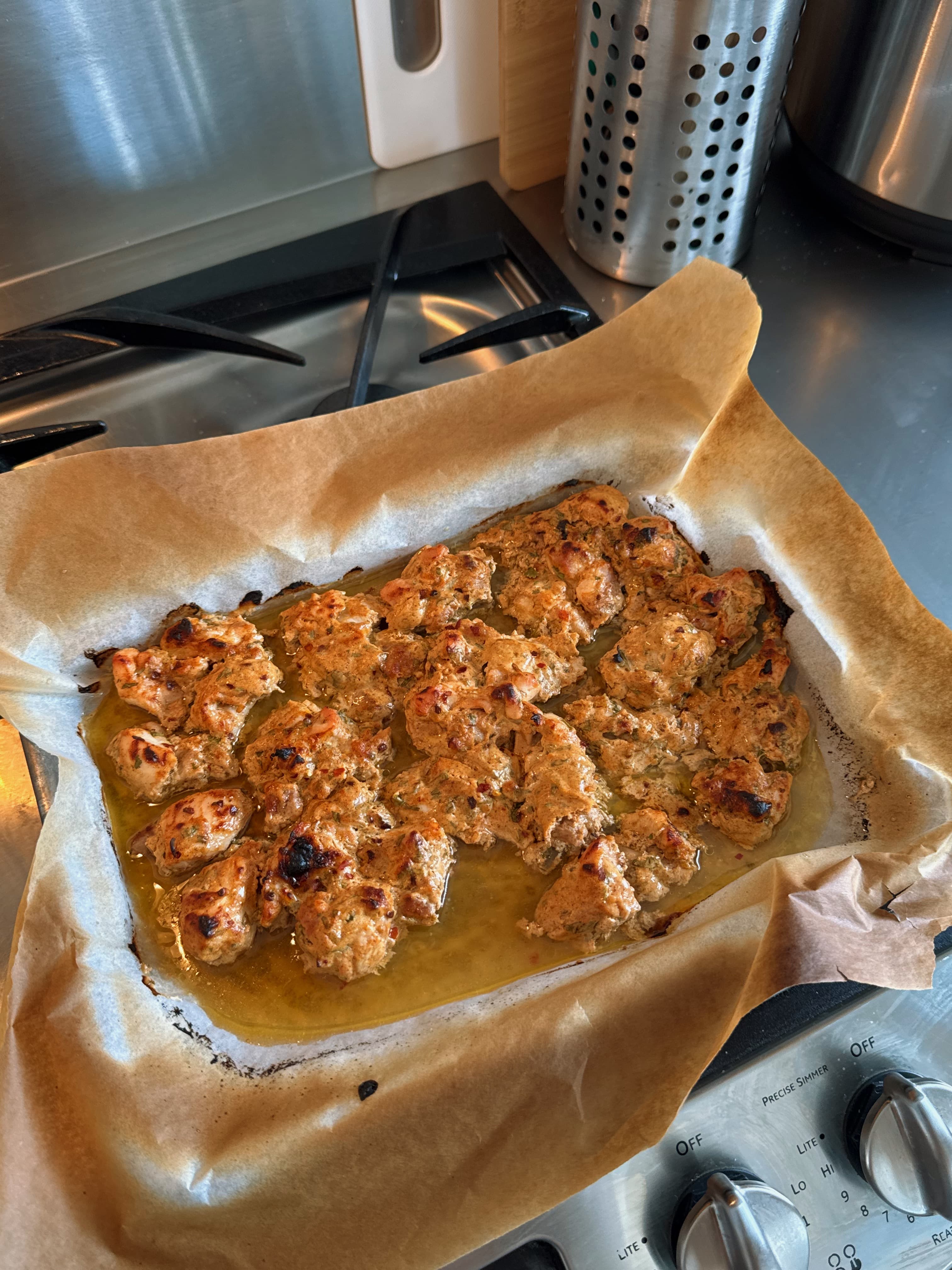 My Take on my Dad's Chicken Kebab Recipe