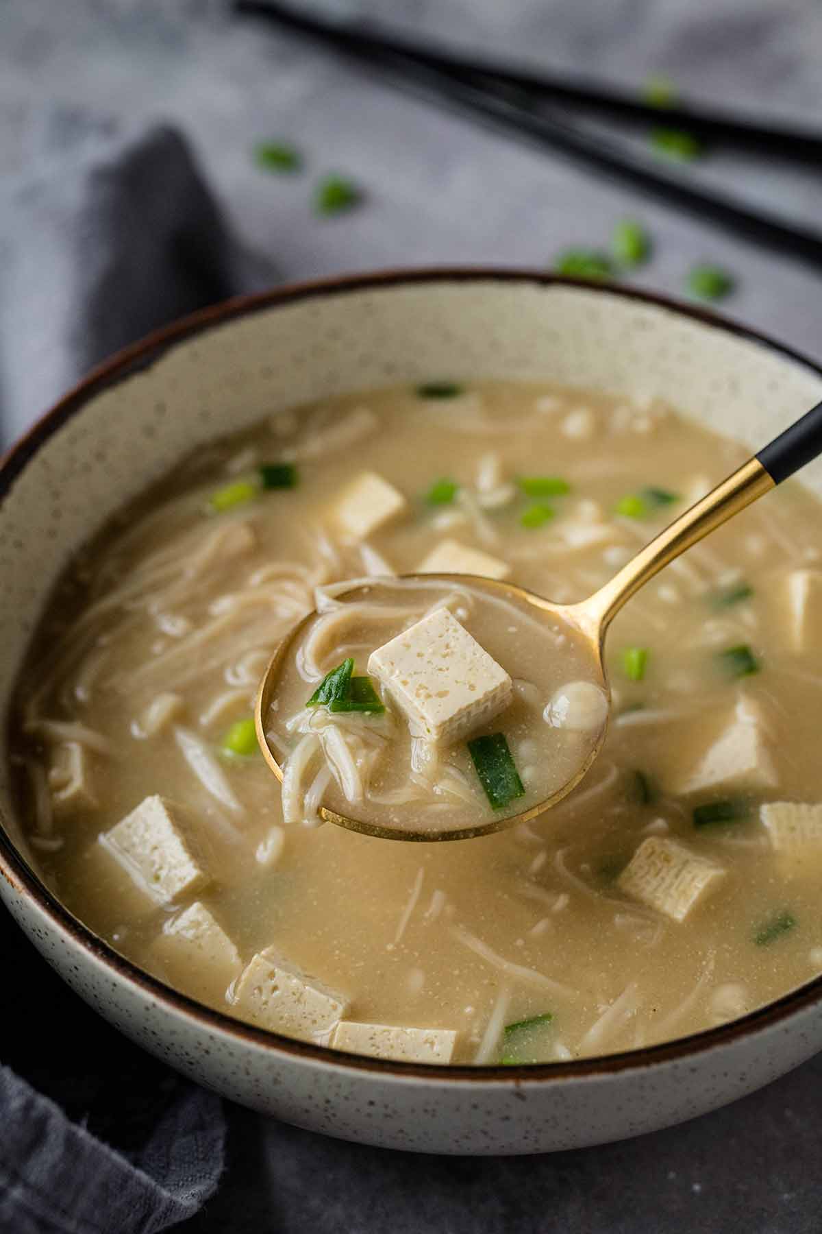Lazy Girl Miso Soup